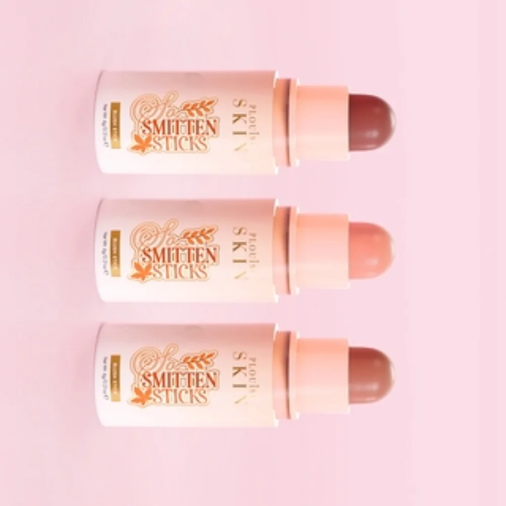 Plouise Eye Lip And Cheek Multi Sticks Cozy Szn, Falling for You, Harvest Blush